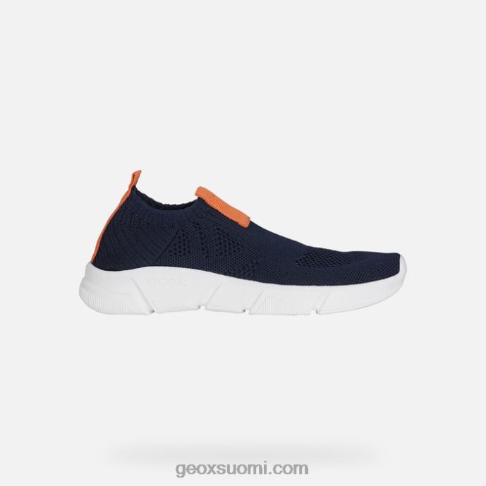 laivastonsininen/oranssi 42HD21869 Geox aril junior