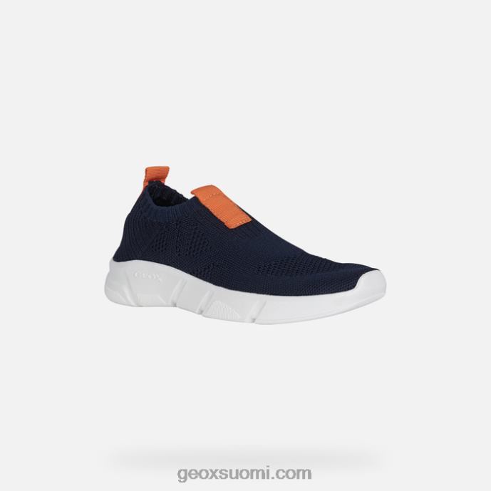 laivastonsininen/oranssi 42HD21869 Geox aril junior