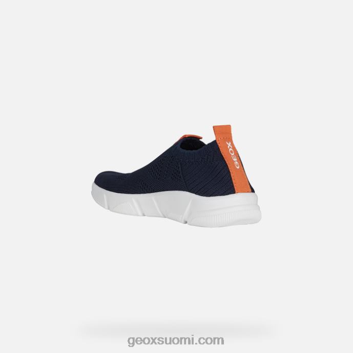 laivastonsininen/oranssi 42HD21869 Geox aril junior