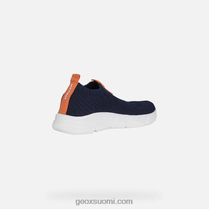laivastonsininen/oranssi 42HD21869 Geox aril junior