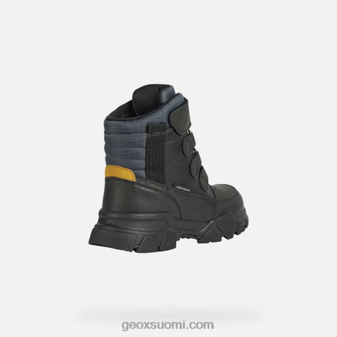 musta/tumman keltainen 42HD21420 Geox nevegal abx poika