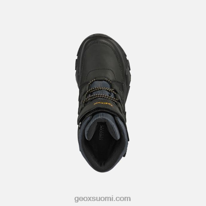 musta/tumman keltainen 42HD21420 Geox nevegal abx poika
