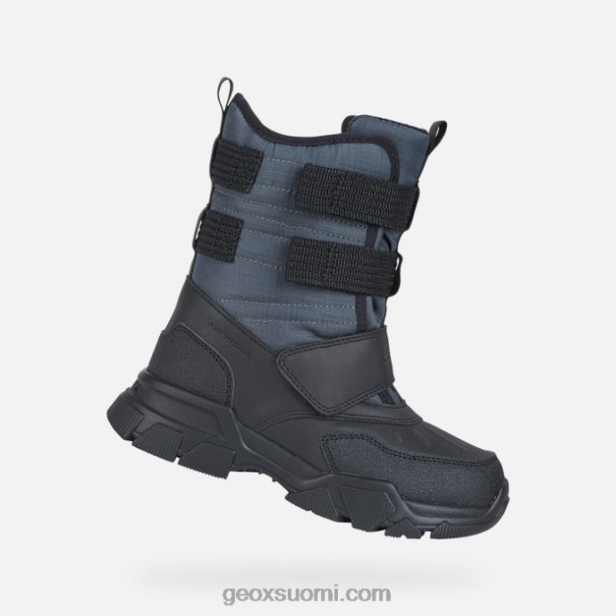 tummanharmaa 42HD21306 Geox nevegal abx poika
