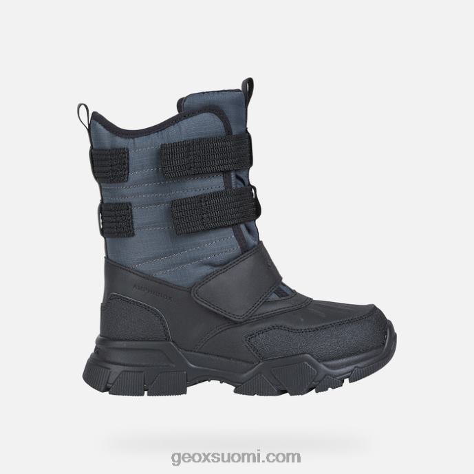 tummanharmaa 42HD21306 Geox nevegal abx poika