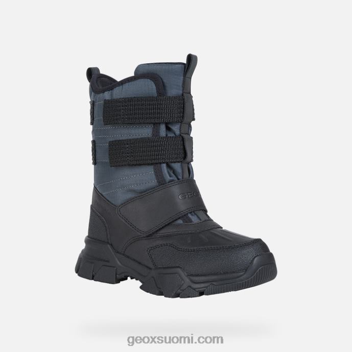 tummanharmaa 42HD21306 Geox nevegal abx poika