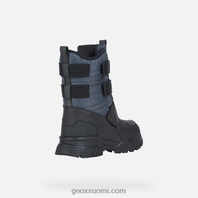 tummanharmaa 42HD21306 Geox nevegal abx poika