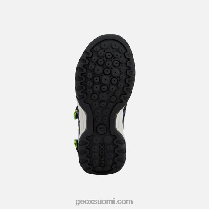 dk sininen/lime 42HD21278 Geox borealis poika