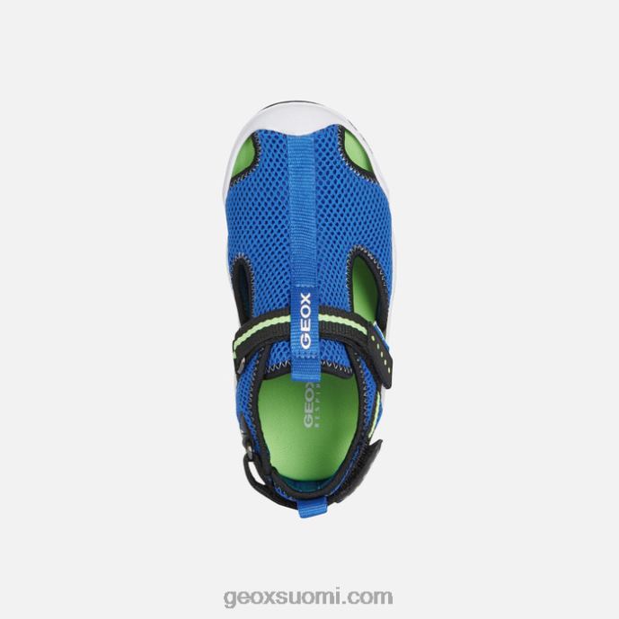 kuninkaallinen/fluogreen 42HD21348 Geox kahlaaja juniori