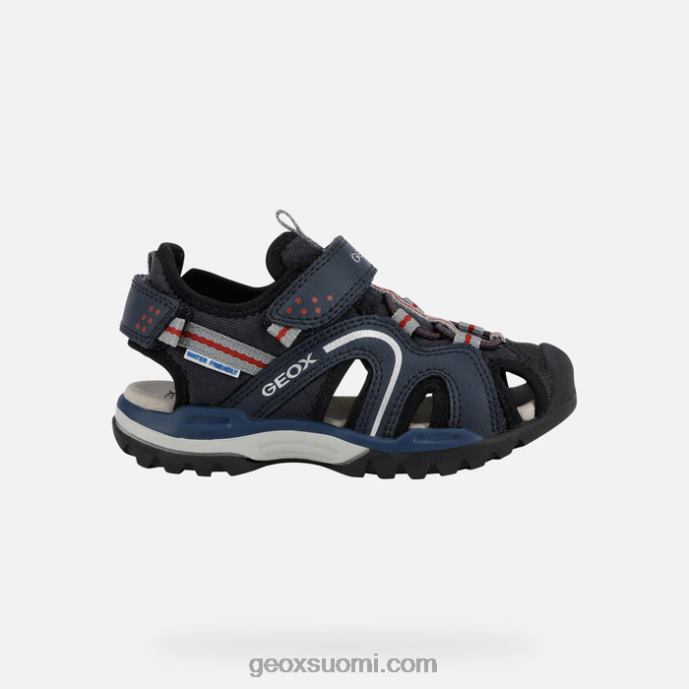 laivasto/punainen 42HD21281 Geox borealis poika