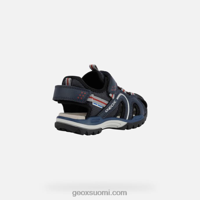 laivasto/punainen 42HD21281 Geox borealis poika