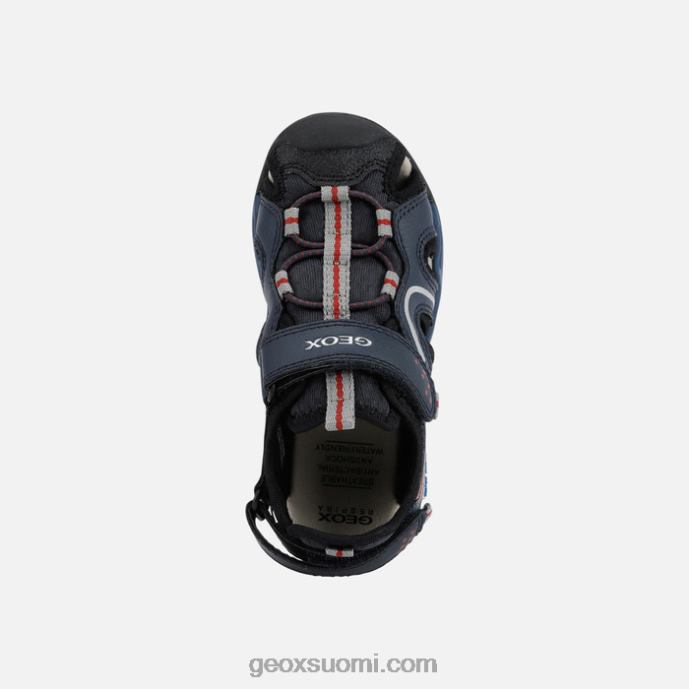 laivasto/punainen 42HD21281 Geox borealis poika