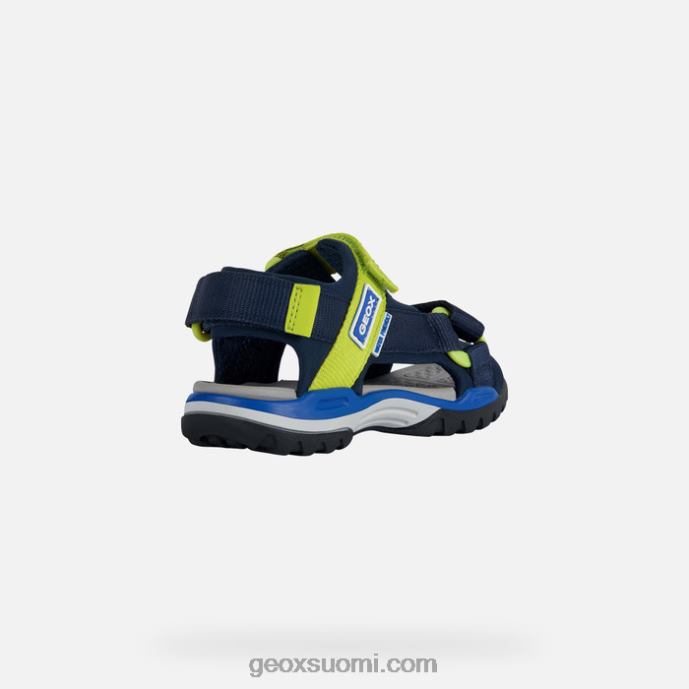 laivaston/limenvihreä 42HD21317 Geox borealis poika