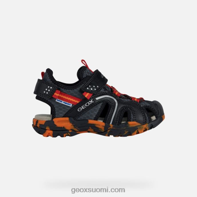 musta punainen 42HD21279 Geox borealis poika