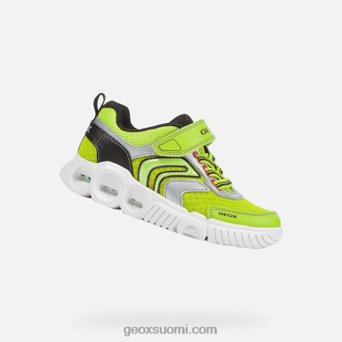 lime/musta 42HD21382 Geox wroom poika