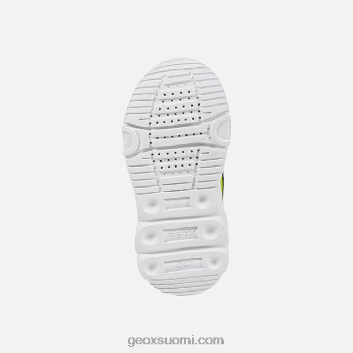 lime/musta 42HD21382 Geox wroom poika
