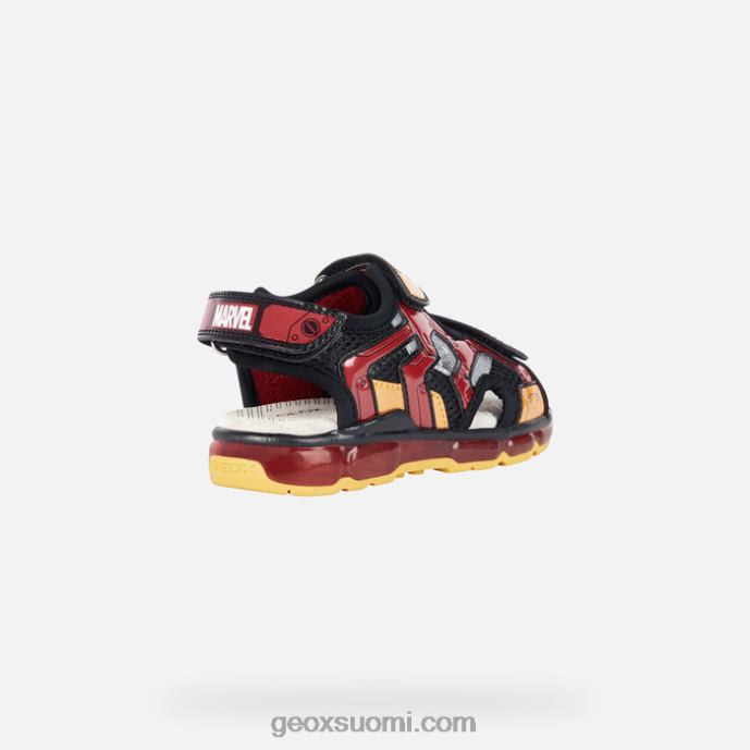 musta punainen 42HD21049 Geox sandaali android junior