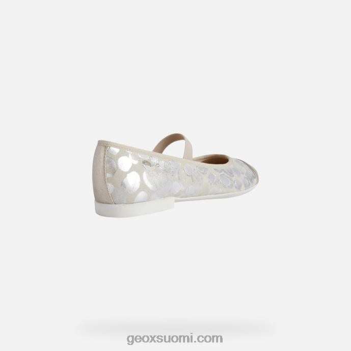 beige/platina 42HD21196 Geox plie tyttö