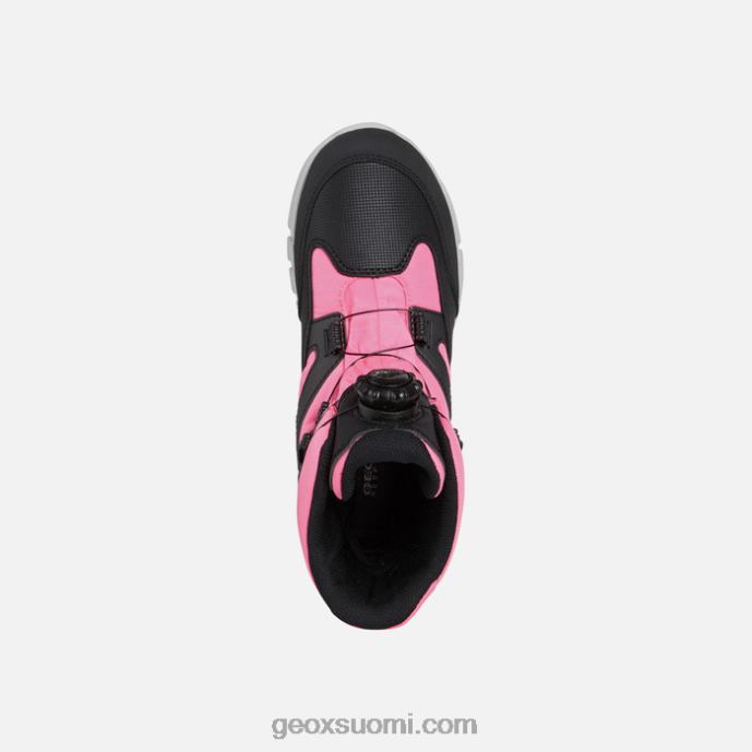 musta/fluo fuksia 42HD21179 Geox flexyper abx tyttö
