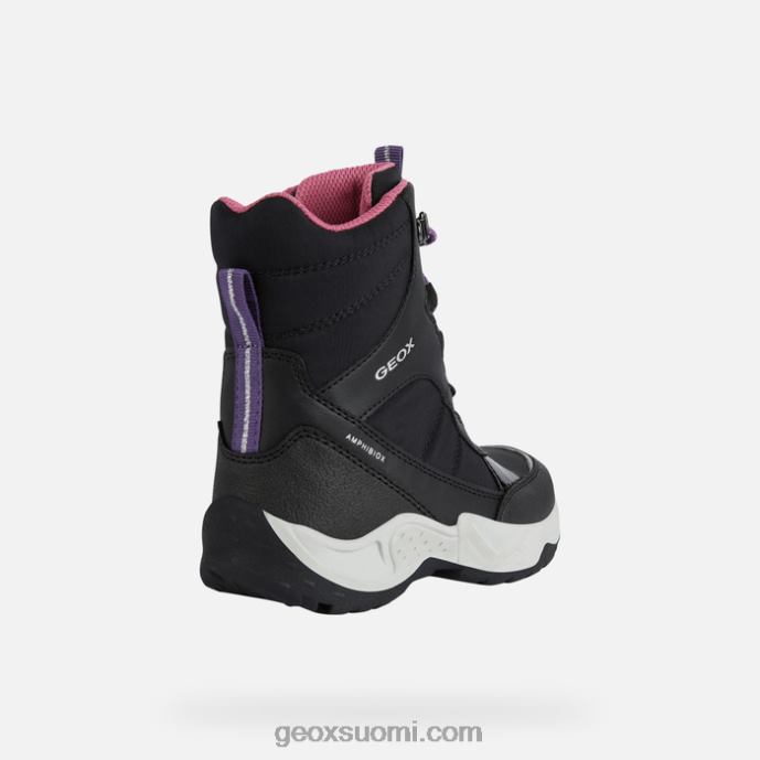 musta/fuksia 42HD27 Geox sentiero abx tyttö