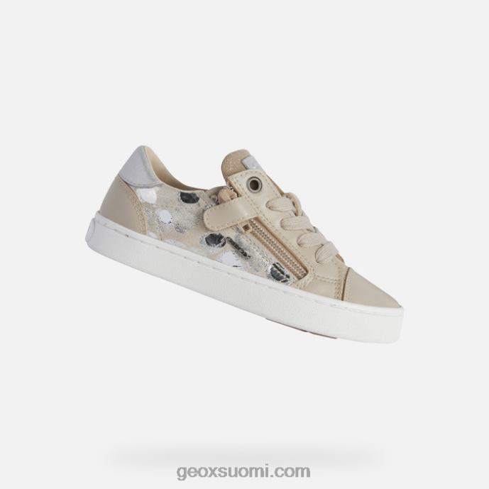 beige/hopea 42HD21178 Geox kilwi tyttö