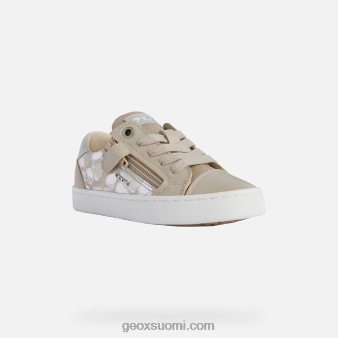beige/hopea 42HD21178 Geox kilwi tyttö