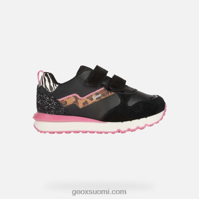 musta/fuksia 42HD21208 Geox nopea tyttö