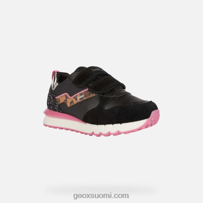 musta/fuksia 42HD21208 Geox nopea tyttö