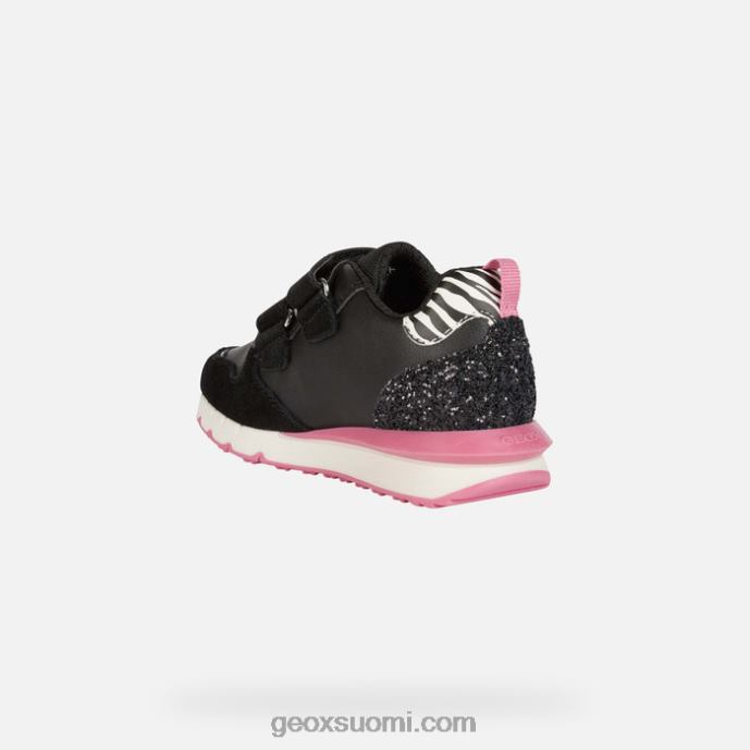 musta/fuksia 42HD21208 Geox nopea tyttö