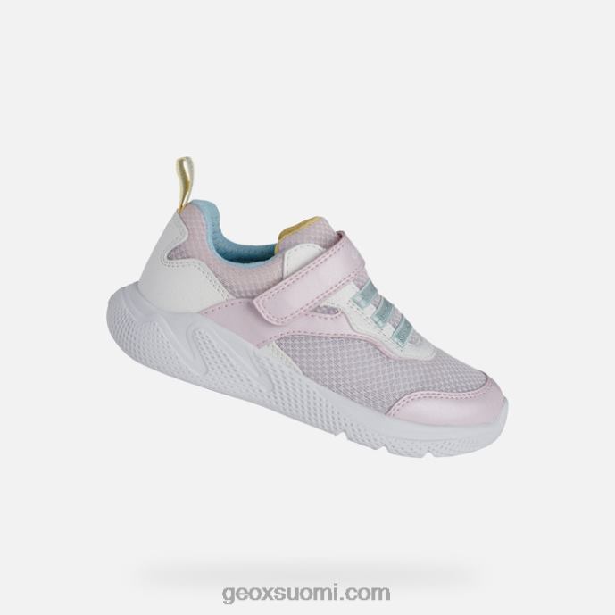 pinkki/valkoinen 42HD21123 Geox sprintti tyttö