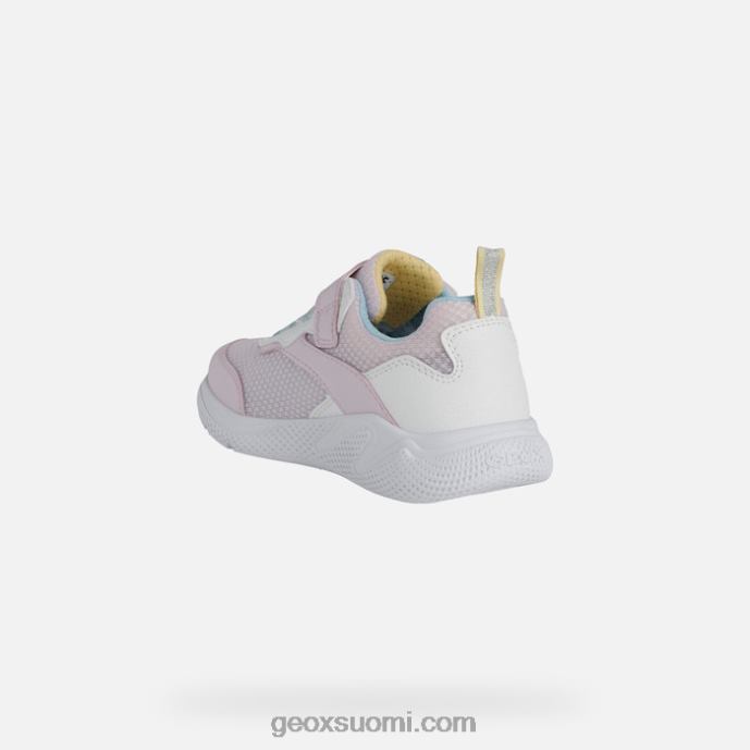 pinkki/valkoinen 42HD21123 Geox sprintti tyttö