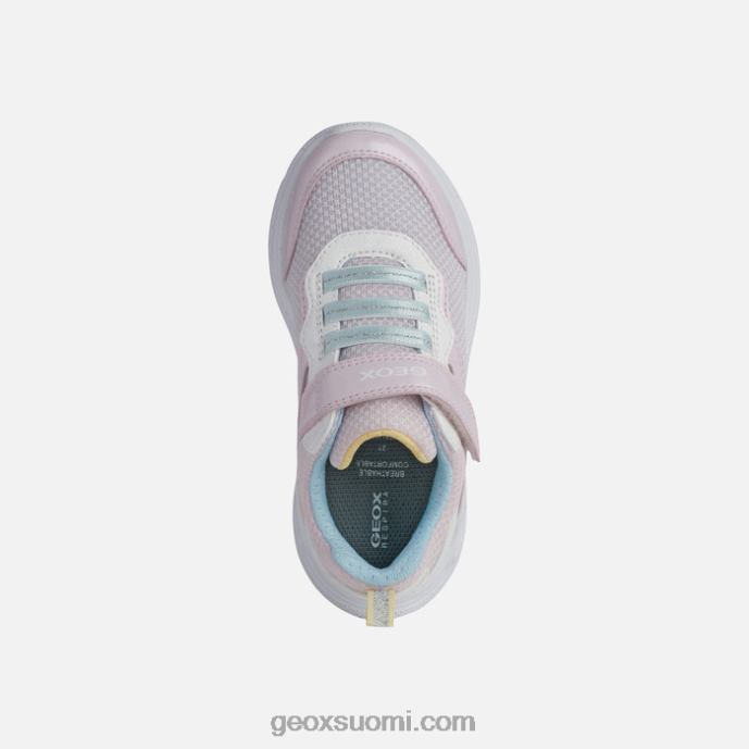 pinkki/valkoinen 42HD21123 Geox sprintti tyttö