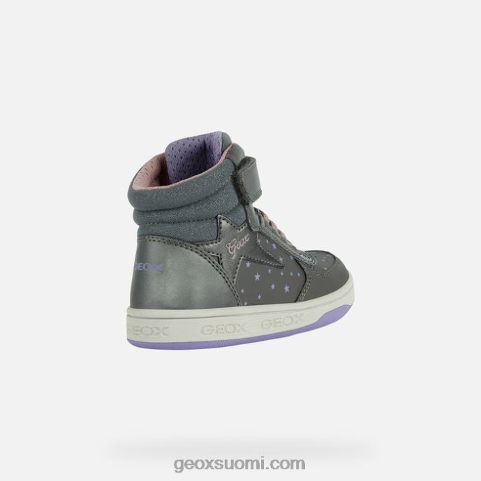 tumma hopea/violetti 42HD21153 Geox maltin tyttö