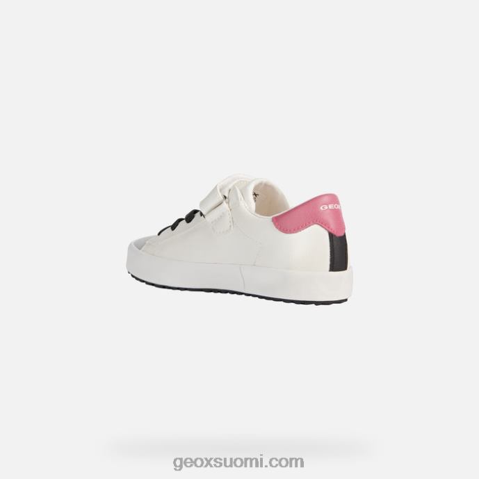 valkoinen/fuksia 42HD21864 Geox kilwi tyttö