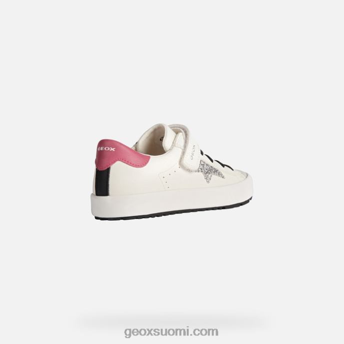 valkoinen/fuksia 42HD21864 Geox kilwi tyttö