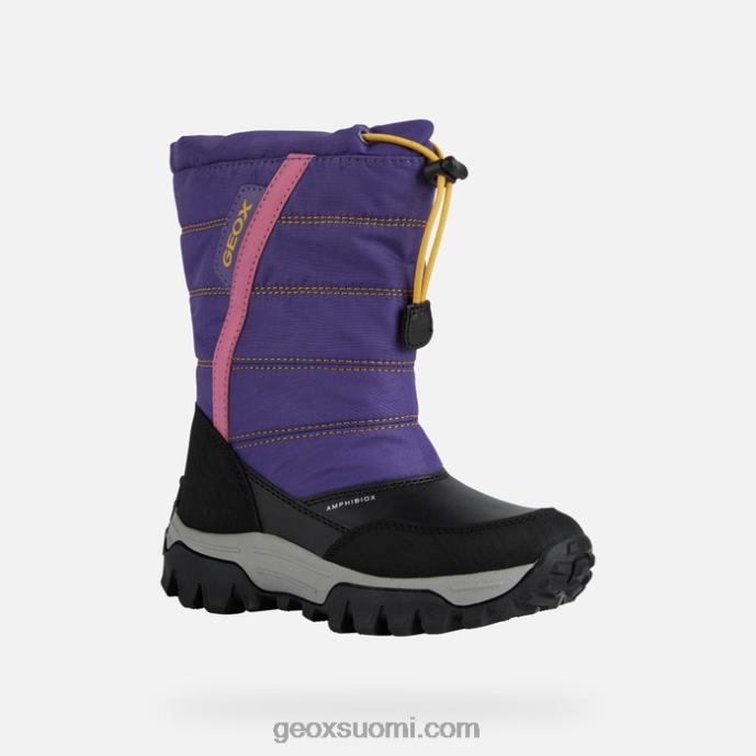 violetti/musta 42HD21147 Geox himalaya abx junior