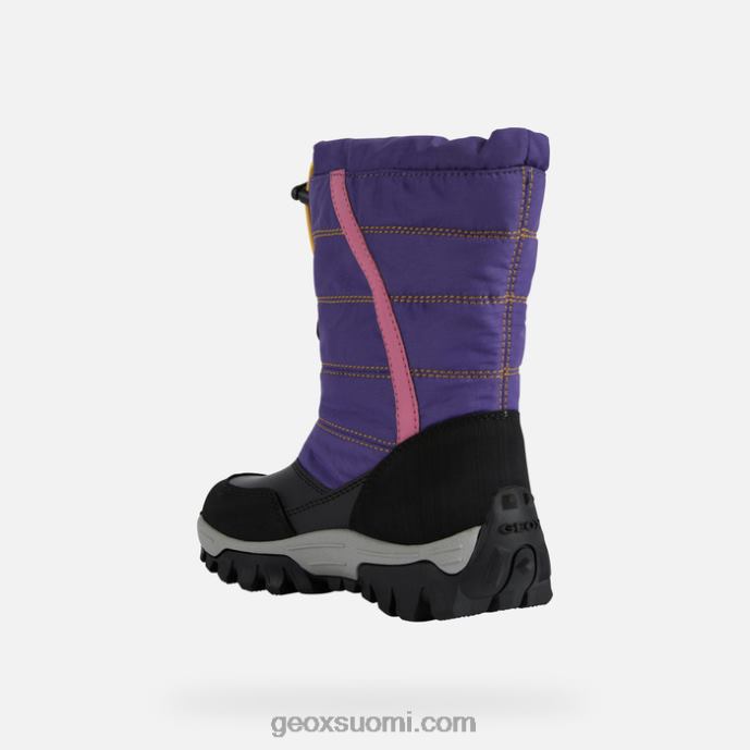 violetti/musta 42HD21147 Geox himalaya abx junior
