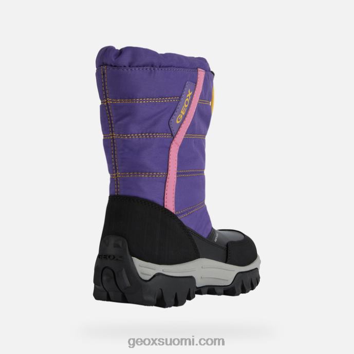 violetti/musta 42HD21147 Geox himalaya abx junior