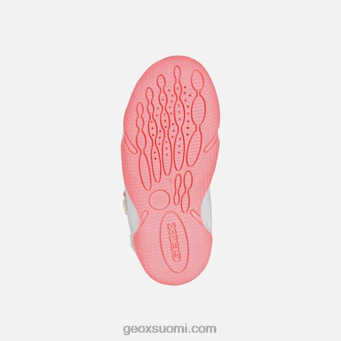 fluo fuksia/valkoinen 42HD21047 Geox kahlaaja juniori