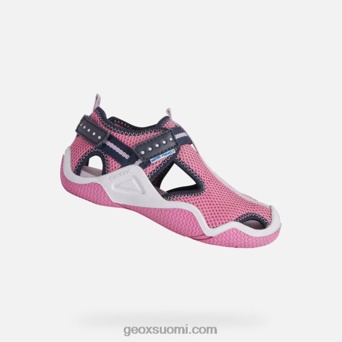 fuksia/laivasto 42HD21050 Geox kahlaaja juniori
