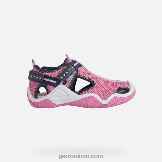 fuksia/laivasto 42HD21050 Geox kahlaaja juniori