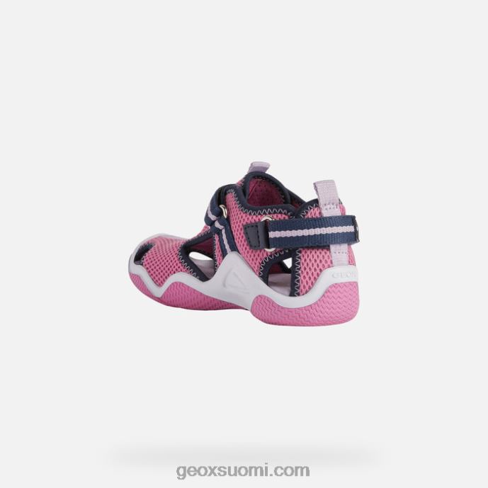 fuksia/laivasto 42HD21050 Geox kahlaaja juniori