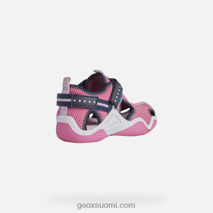 fuksia/laivasto 42HD21050 Geox kahlaaja juniori