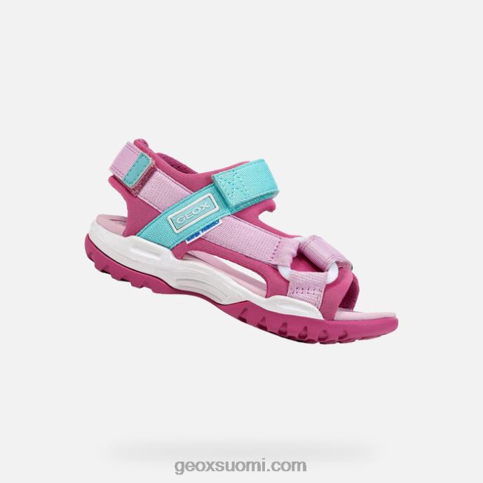 fuksia/vaaleanpunainen 42HD21044 Geox borealis tyttö