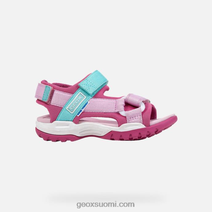 fuksia/vaaleanpunainen 42HD21044 Geox borealis tyttö