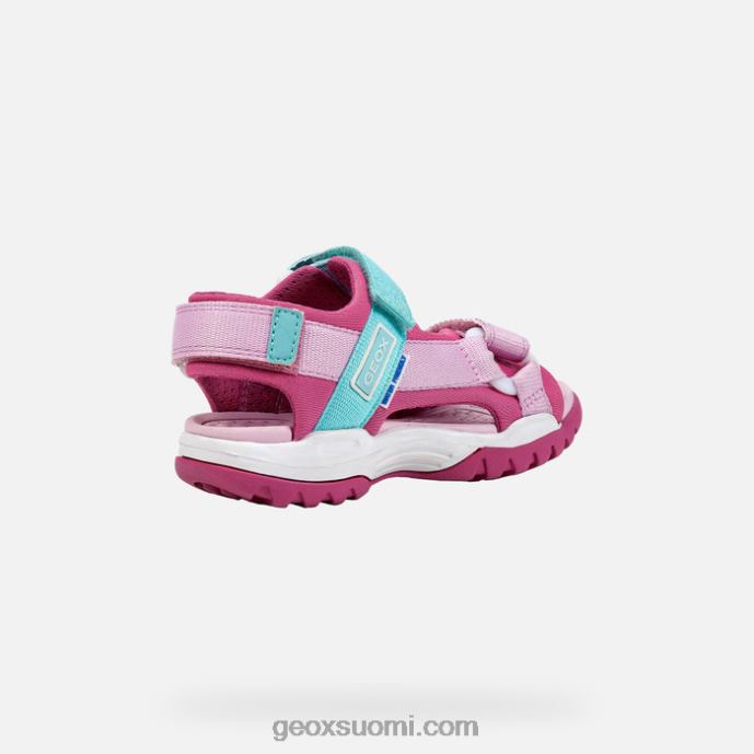 fuksia/vaaleanpunainen 42HD21044 Geox borealis tyttö
