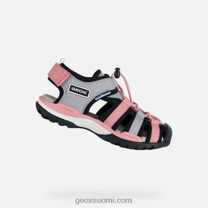 harmaa/musta 42HD21010 Geox borealis tyttö