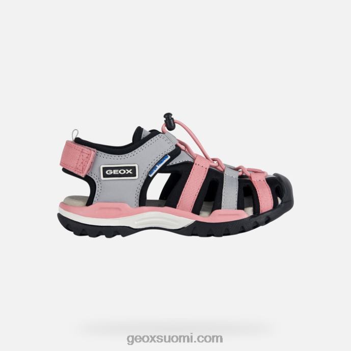 harmaa/musta 42HD21010 Geox borealis tyttö