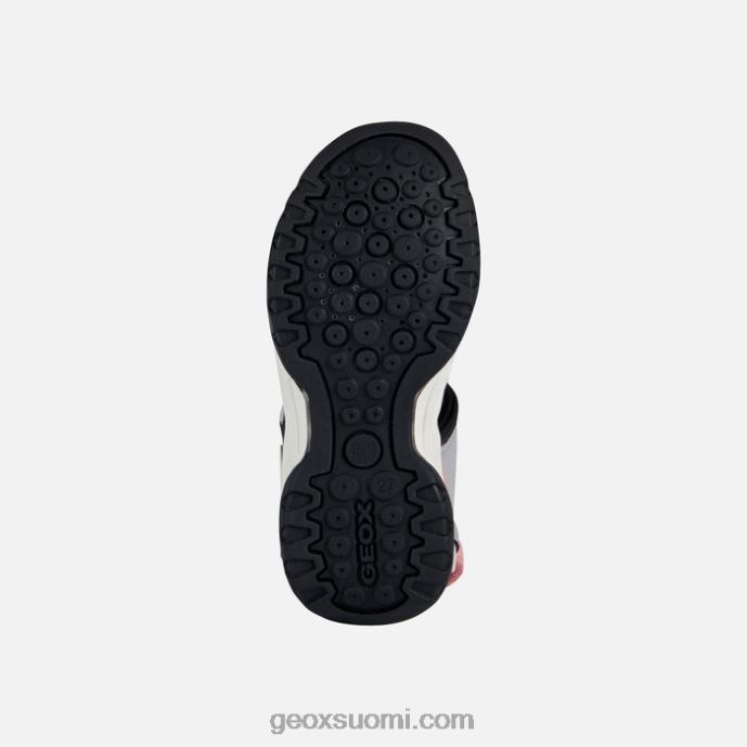 harmaa/musta 42HD21010 Geox borealis tyttö