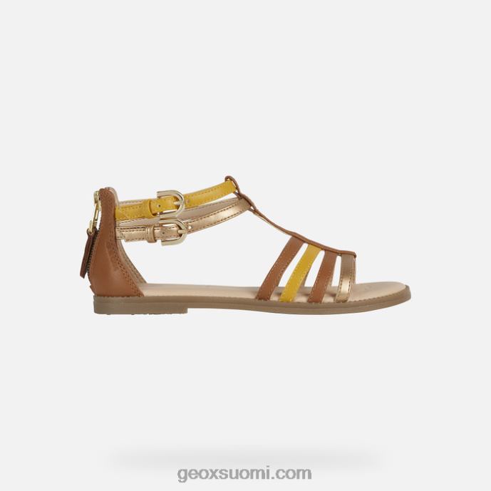 karamelli 42HD21237 Geox sandaali karly tyttö