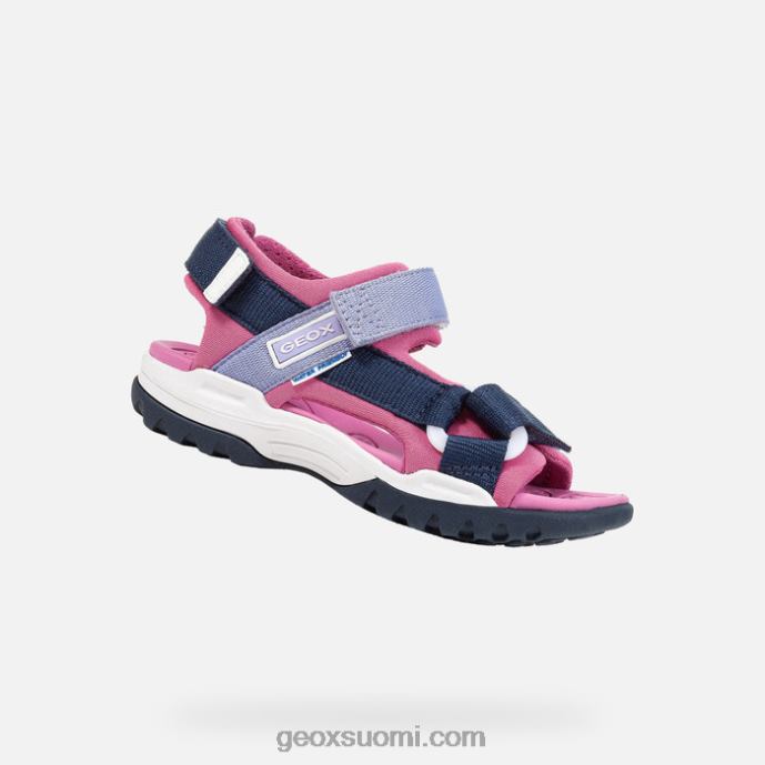 laivasto/fuksia 42HD21043 Geox borealis tyttö